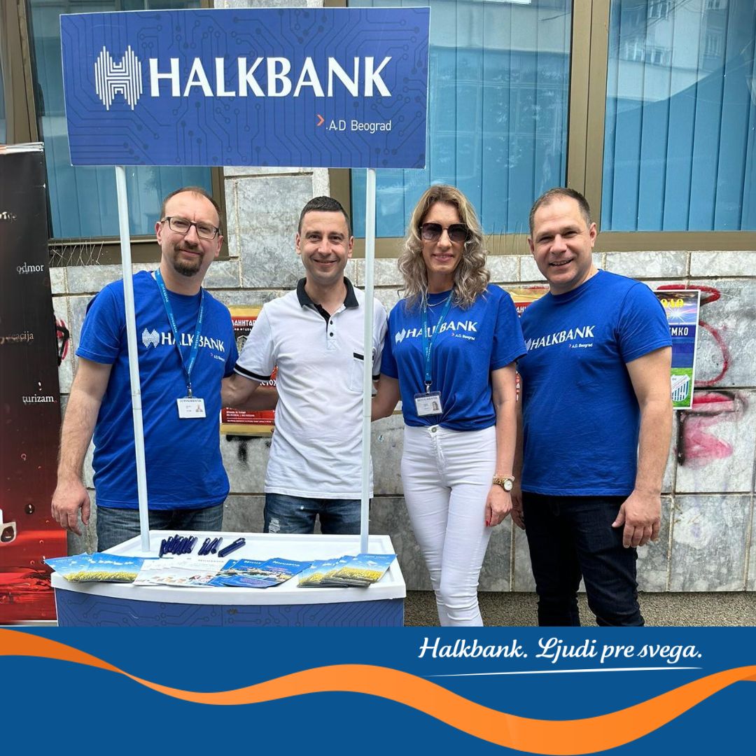 HALKBANK a.d. Belgrade at the 5th International Fair of Medicinal, Spice, Ornamental Plants, Bee Products and Mushrooms "Balcan Eco Fair"