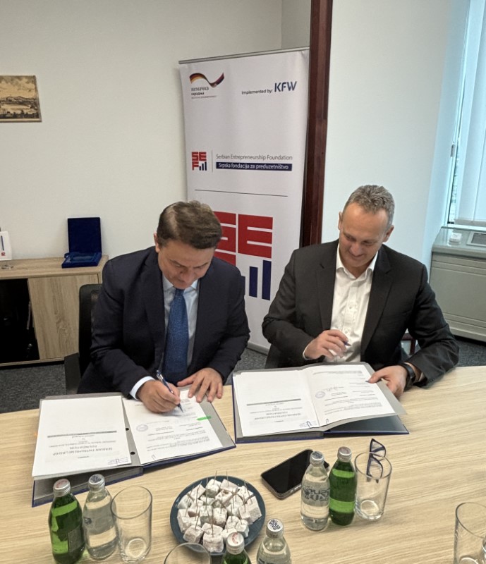 HALKBANK a.d. Beograd potpisala novi Ugovor o finansiranju sa Srpskom fondacijom za preduzetništvo