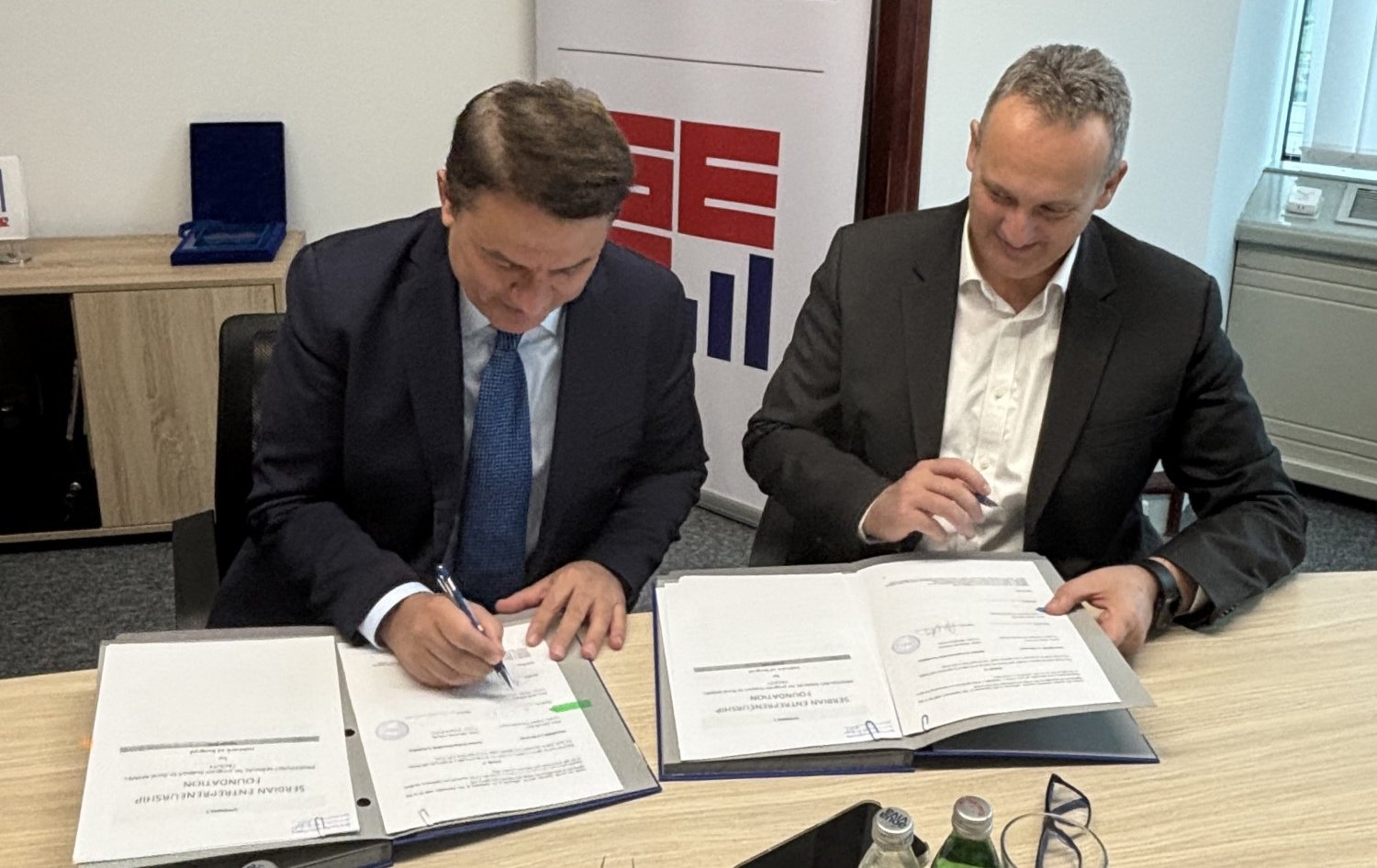 HALKBANK a.d. Belgrade signed a new Financing Agreement with the Serbian Foundation for Entrepreneurship